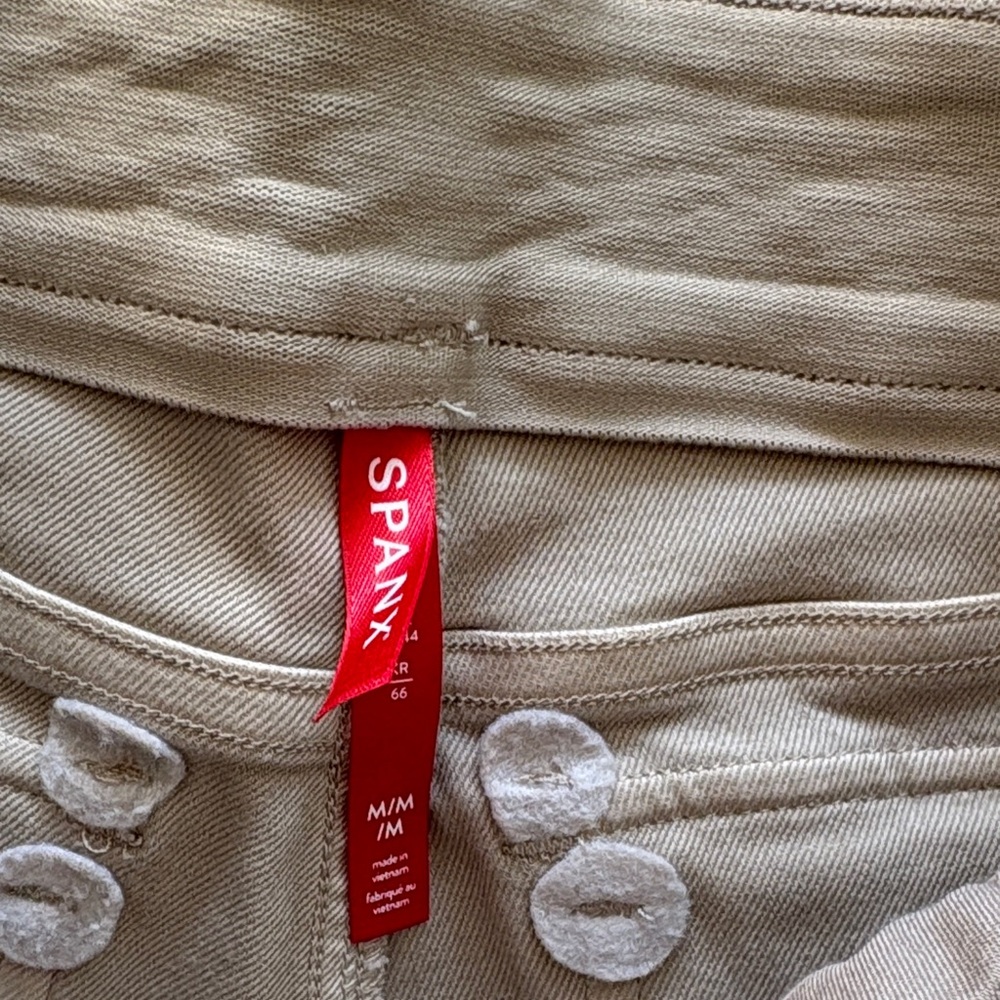 NWT SPANX Twill Cropped Pants - Picture 3 of 5